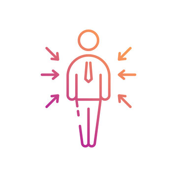 Customer Eccentricity vector icon