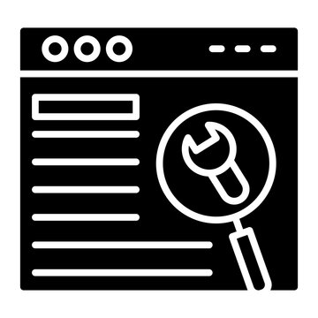 Search Console Vector Icon