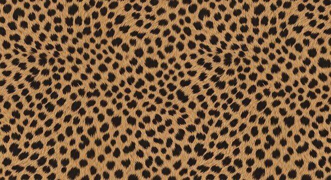 seamless cheetah fur pattern
