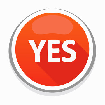 Yes Button Icon