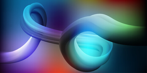 Abstract gradient theme, dynamic fluid motion, neon glow design, smooth curve shapes, digital wallpaper art, soft light effect, futuristic style © Brand Moncho