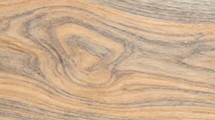 Fototapeta premium Abstract wood grain closeup in pale honey brown and stone grey, smooth flowing lines, natural material