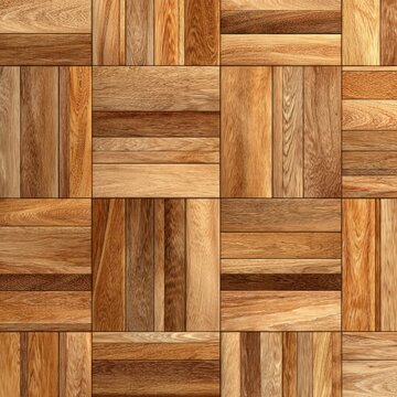 Wooden floor tile pattern parquet background