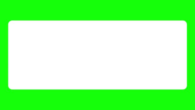 Channel Off Transition Green Screen Broadcast Shutdown Animation Overlay