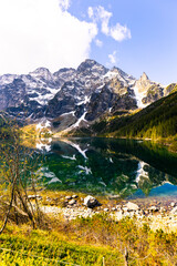 Morskie Oko Lake in Tatra Mountains National Park, Poland © gkrphoto
