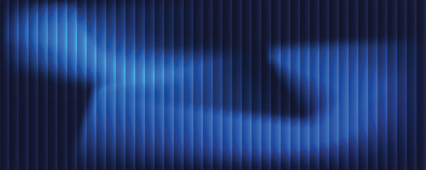 Obraz premium Rough textured minimalist soft transition abstract blue gradient blank design.
