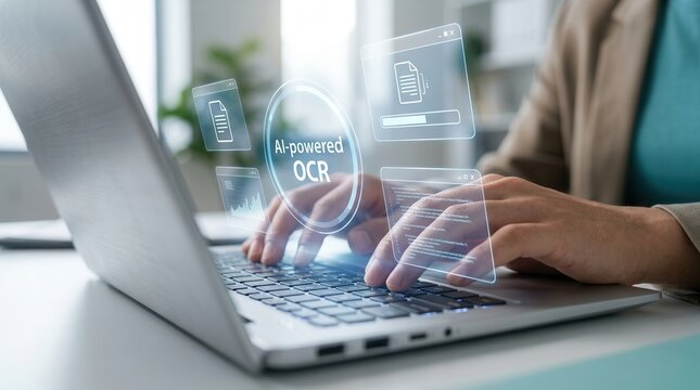 Modern business workflows utilize artificial intelligence for digital transformation through OCR.