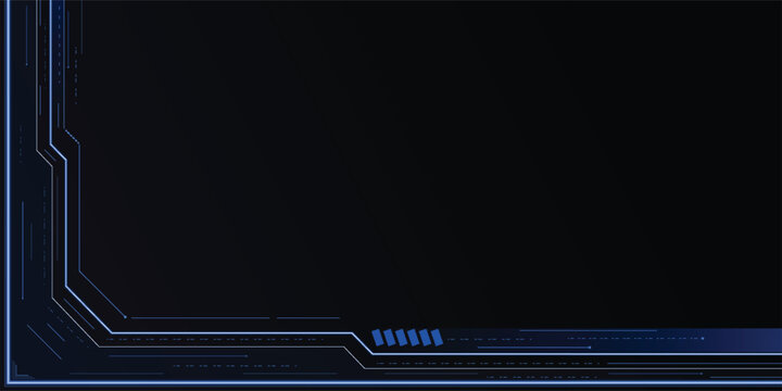 Futuristic high-tech HUD background featuring glassmorphism interface panels and glowing circuit lines on a dark blue digital backdrop. Modern cybersecurity and artificial intelligence concept design