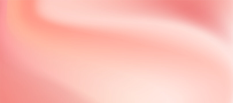 Pink peach abstract gradient background with pastel blush nude color gradation, soft salmon beige cream texture, dreamy romantic rose wallpaper, elegant fashion backdrop with fuzzy glow illustration