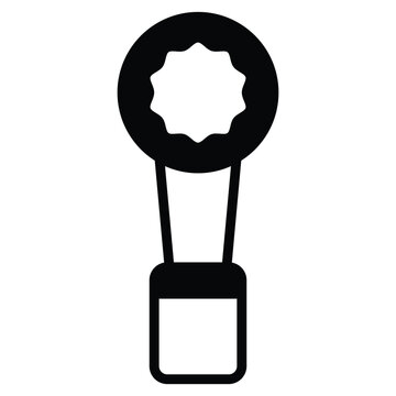 Universal Joint Vector Icon which can easily modify or edit