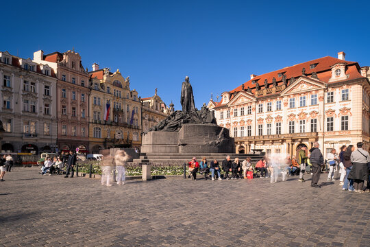 Jan Hus-Denkmal am Altst&auml;dter Ring