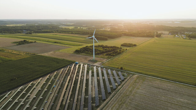 Development of sustainable energy on land