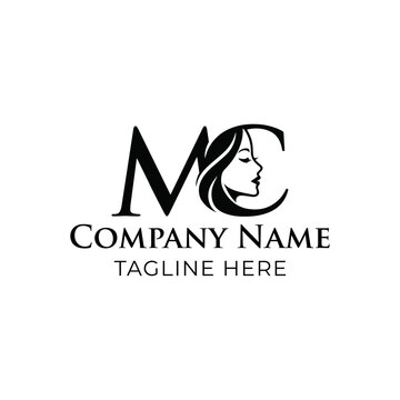 Beauty Fashion Letter MC Logo - Vector Illustrator logo