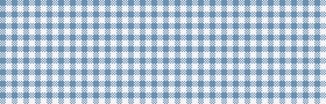 A dusty blue pattern for a groovy seamless background. Retro checkerboard design