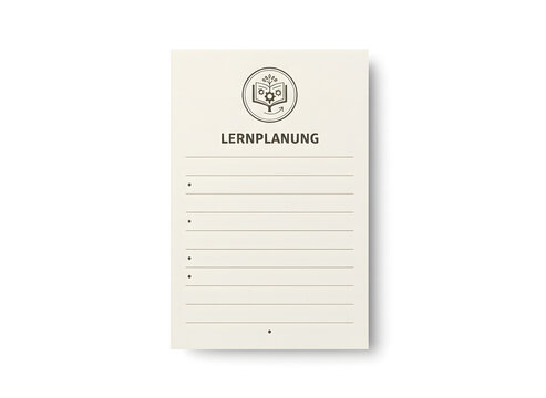 Neutrales Kalenderblatt