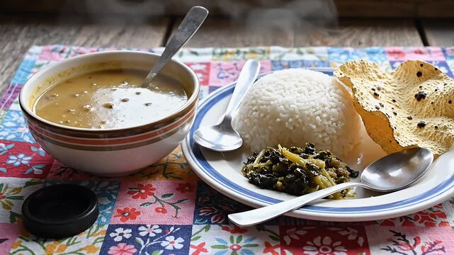 Authentic Nepali Thali - A Delicious and Nutritious Meal.