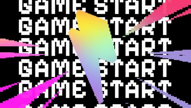 Arcade Game Logo Animation