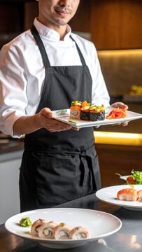 Chef sushi