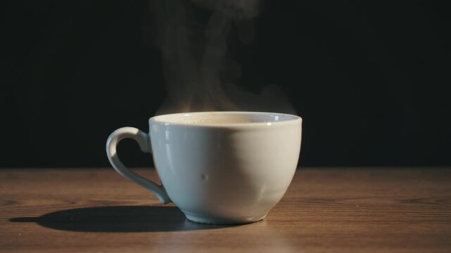 [Ceramic mug] [in minimalist style] [in soft neutral tones] [representing a coffee break]