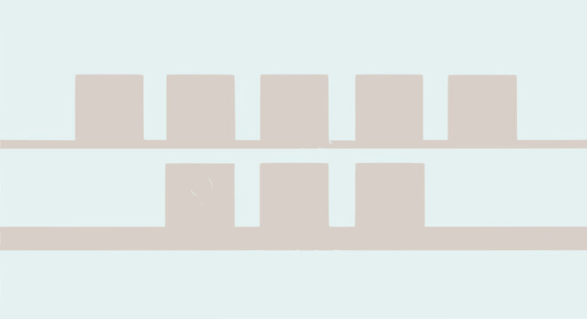 Abstract geometric pattern with pastel squares and lines