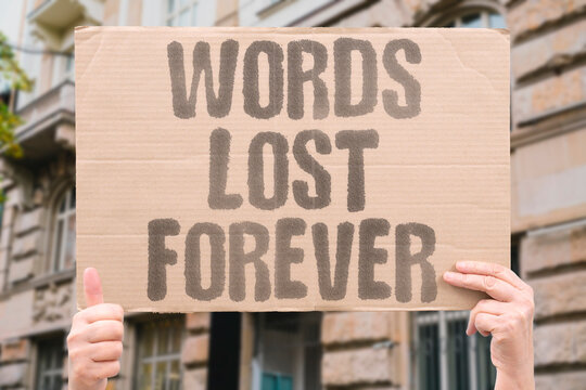 "Words Lost Forever" Extinct languages carry irreplaceable knowledge systems that disappear with their final speakers. EXTINCT. IRREPLACEABLE. KNOWLEDGE. DISAPPEAR. SPEAKERS.