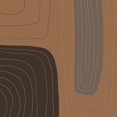 Abstract image for printing. Picture for modern interiors. The picture is painted by hand on a tablet. © neurostructure