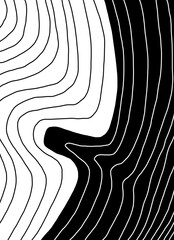 Abstract image for printing. Picture for modern interiors. The picture is painted by hand on a tablet. © neurostructure