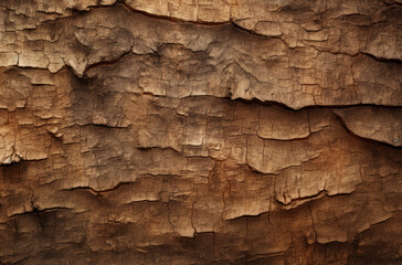 Fototapeta premium Processed collage of old tree bark trunk material texture. Background for banner, backdrop.