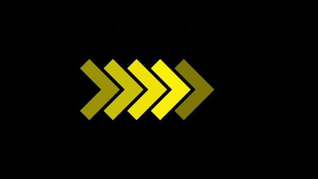 swipe right Directional Arrow Loop Animation. dynamic arrow shape right animation overlay creating smooth,
