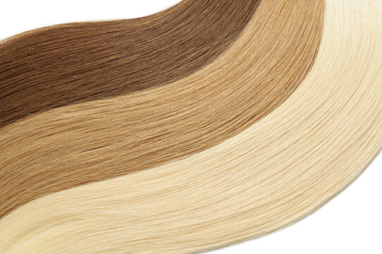 various colors of straight tape in human hair extensions