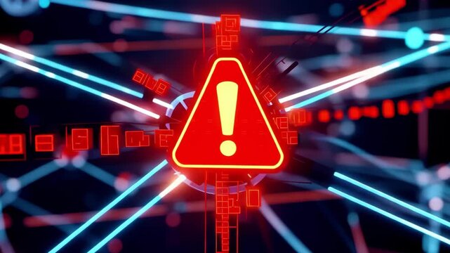 Night club music concert with laser light show and DJ performance tech animation video