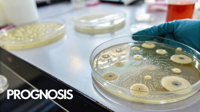 Laboratory Experiment with Petri Dishes and Bacterial Culture Growth