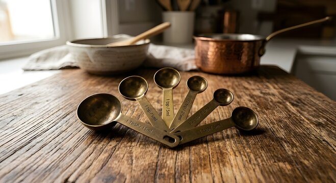 Measuring spoon: A kitchen essential for baking and cooking