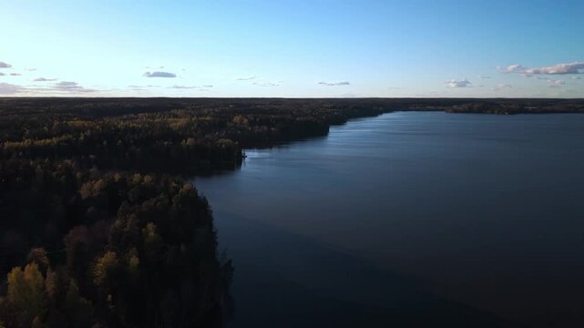 Over the lake Bodom