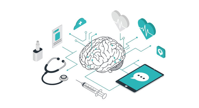 Digital Brain Health: Modern Medical Technology Analyzing Human Brain Function and Wellbeing