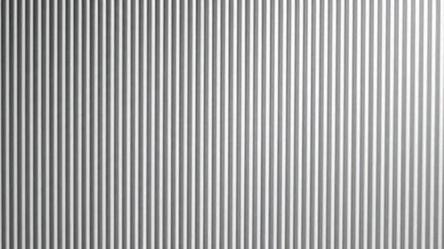 Ultra-slow horizontal tracking video of pristine white textured surface with subtle fine vertical ribbed pattern under soft high-key studio lighting, no harsh shadows. Modern blank canvas concept