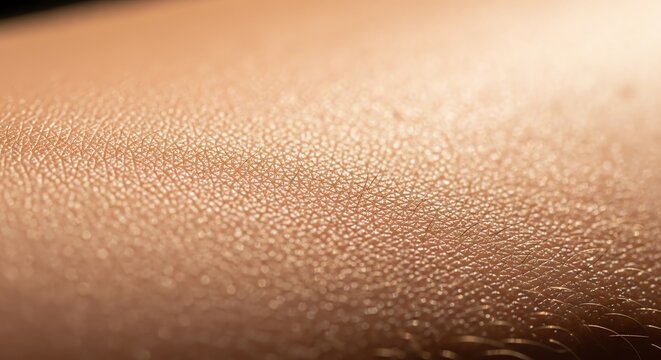 Close up human skin with goosebumps texture.