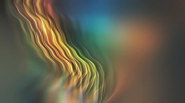 Abstract Colorful Flowing Wave Form Background