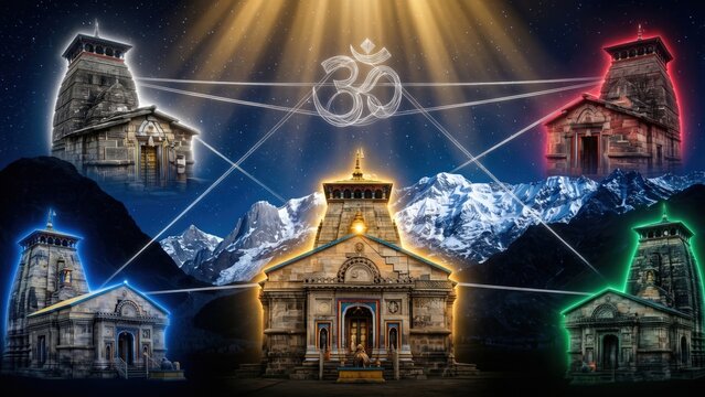 Panch Kedar Temples &mdash; Sacred Shiva Shrines Himalaya