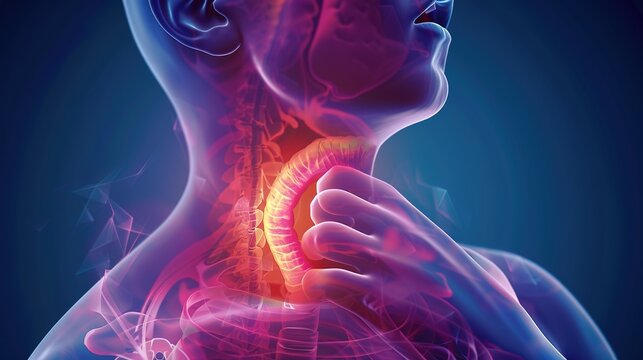 Gastroesophageal Reflux Disease GERD Medical Infographic Showing Human Digestive System Esophagus Stomach Acid Reflux Symptoms Causes Risk Factors Diagnosis 
