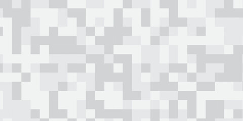 Obraz premium Seamless pattern with squares. Abstract pixel and cube background. Vector digital mosaic pattern. Geometric light elements tile art backdrop.