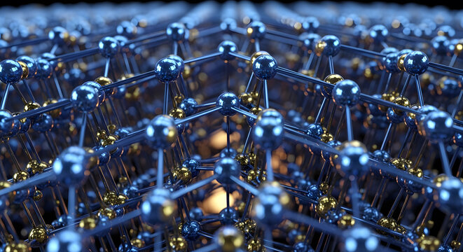 Microgravity grown gallium nitride crystal lattice perfect atomic structure