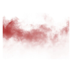 Obraz premium Red Smoke Effect Wide Spread Atmospheric Overlay for Horror Dark Background Stage Lighting and Dramatic Design Concepts