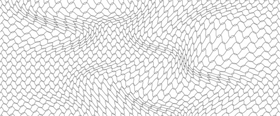 Mesh texture for fishing nets. Seamless pattern for sportswear or soccer goal, volleyball net, basketball hoop, hockey, athletics. Abstract net background for sports © fathor