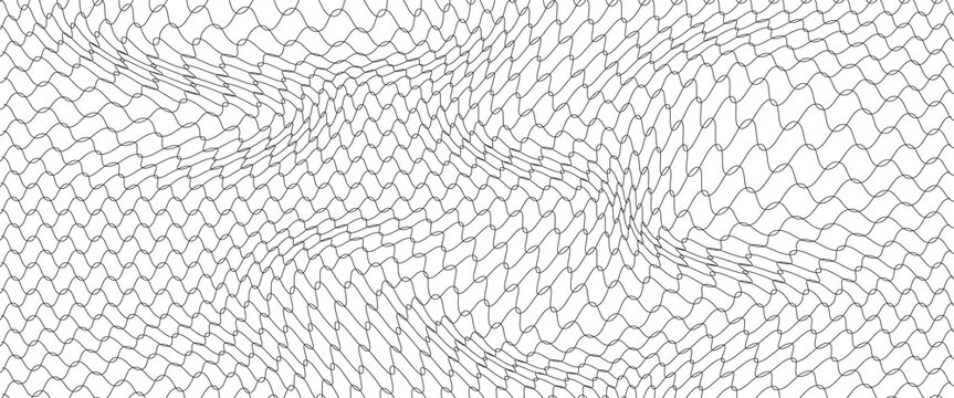 Mesh texture for fishing nets. Seamless pattern for sportswear or soccer goal, volleyball net, basketball hoop, hockey, athletics. Abstract net background for sports