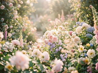 Obraz premium Whimsical Garden Bloom