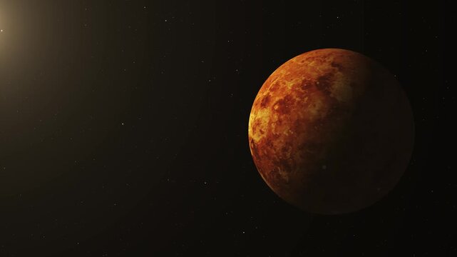 Alignment of Mercury Venus Earth and Mars Bathing in Solar Light