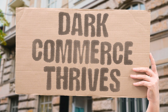 "Dark Commerce Thrives" Criminal digital marketplaces persist and expand despite sustained law enforcement disruption efforts. CRIMINAL. PERSIST. EXPAND. SUSTAINED. DISRUPTION.