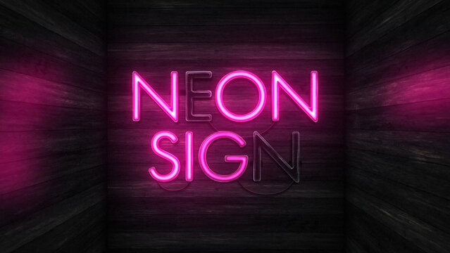 Neon Sign Titles