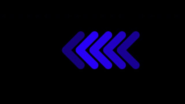 swipe right Directional Arrow Loop Animation. dynamic arrow swipe left animation overlay creating smooth,
